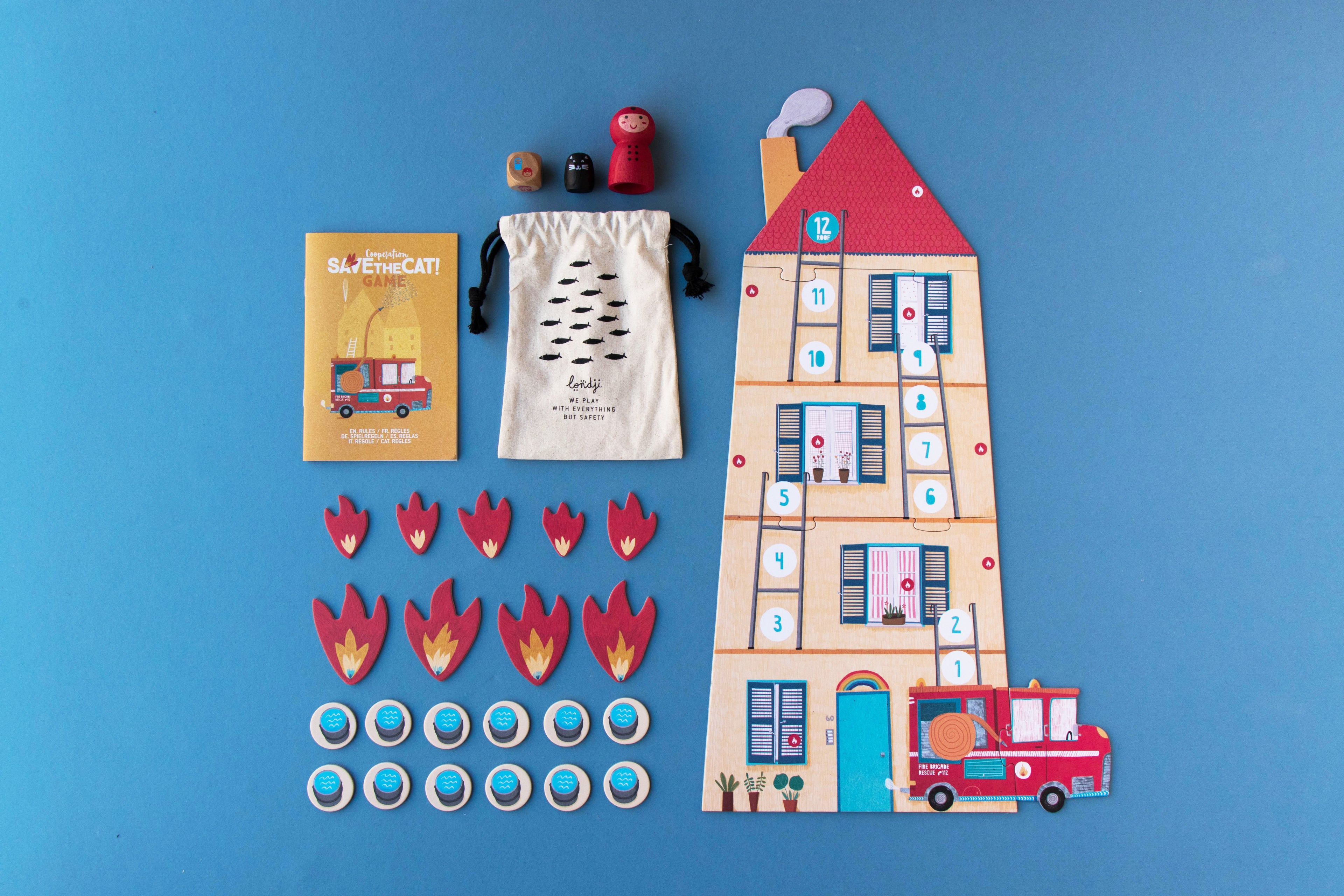 Juego cooperativo - Salva al gato