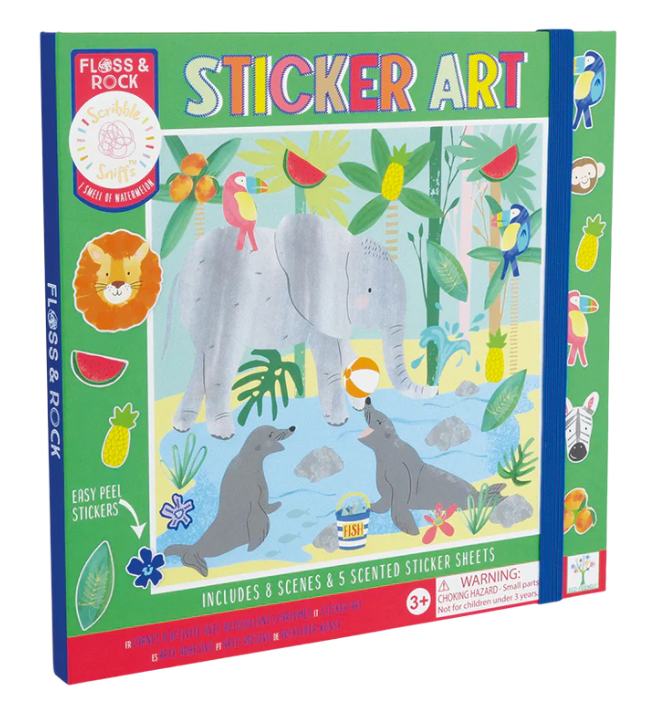 Libro de pegatinas con olor (varios modelos)