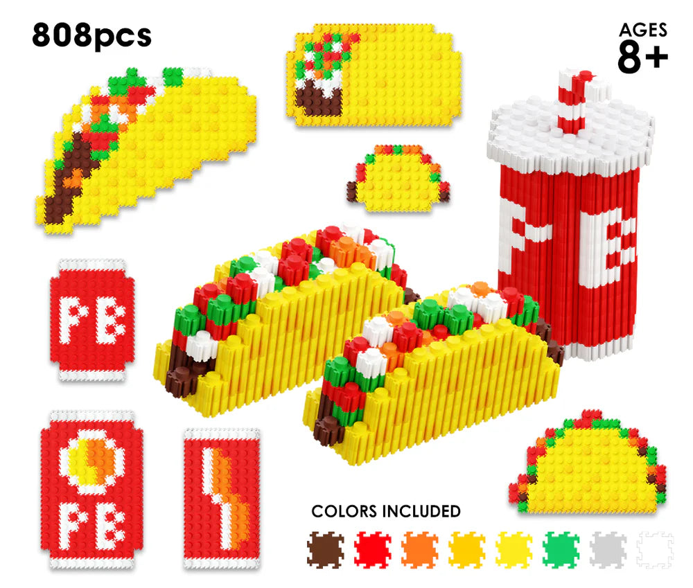 Pix Brix - Sets de comida (3 modelos)