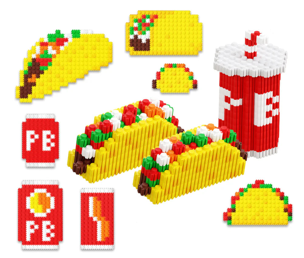 Pix Brix - Sets de comida (3 modelos)