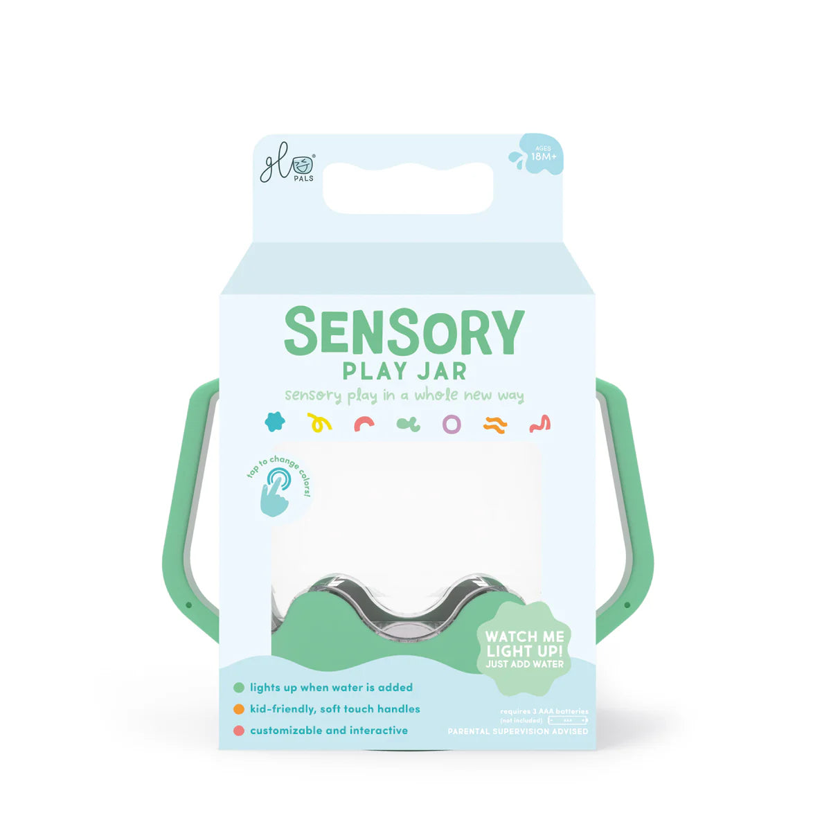 Jarra Sensorial - (Con luz) - (Varios colores)