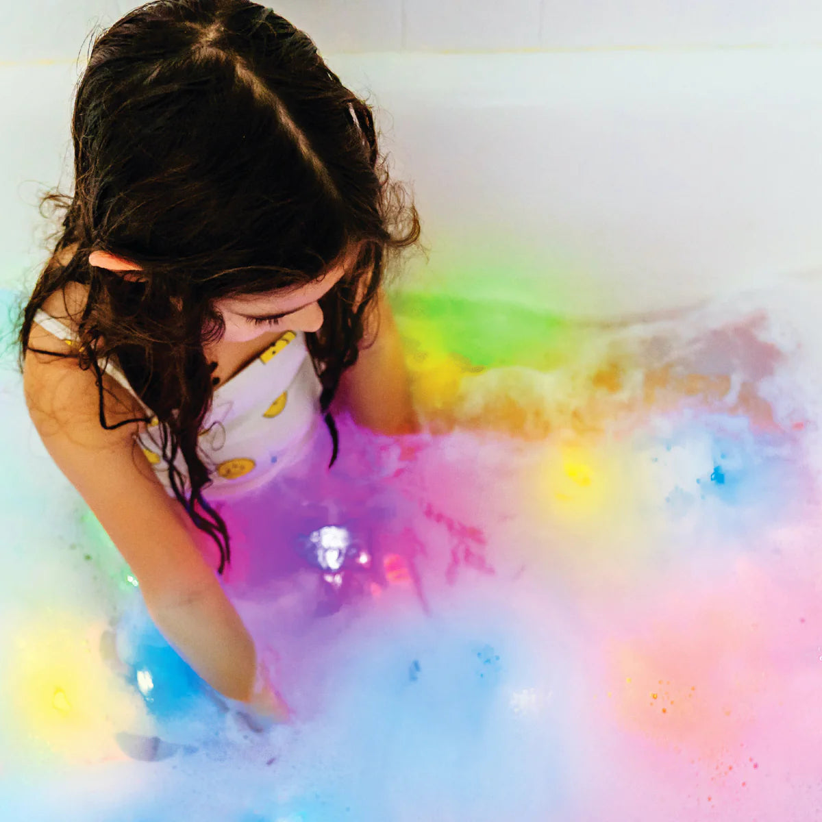 Glo Pals – Luces Sensoriales para el Baño - Set con personaje y 2 cubos