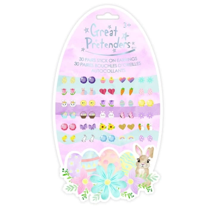 Pendientes de pegatinas - Easter Bunny
