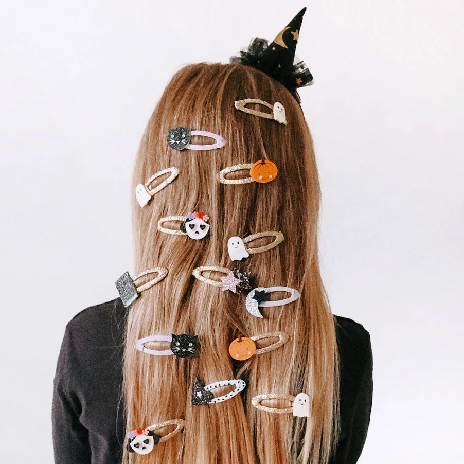 Diadema con sombrero de bruja