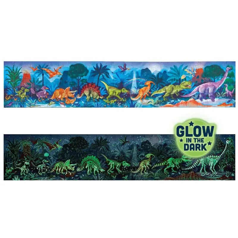 Puzzle Dinosaurios (200 pcs) - Glow in The Dark (1.5m)