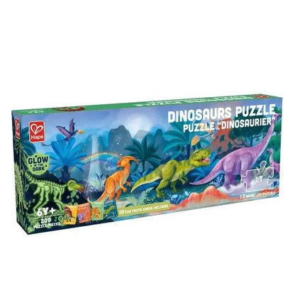 Puzzle Dinosaurios (200 pcs) - Glow in The Dark (1.5m)
