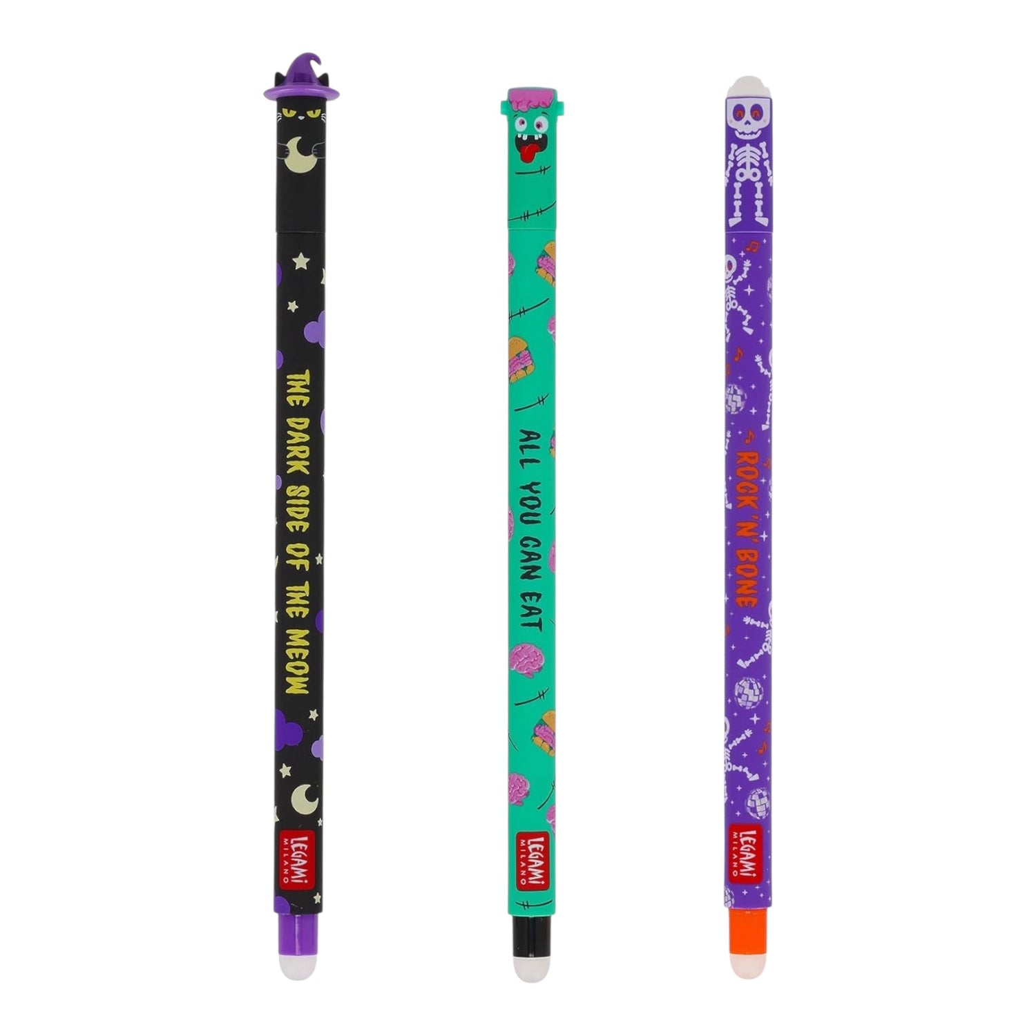 Bolígrafos Borrables (Set de 3) - Halloween