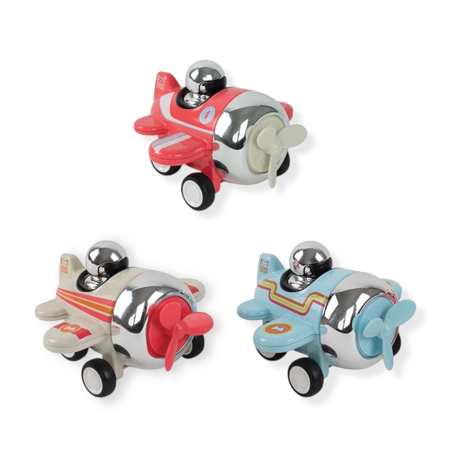 Aviones de carreras (aprieta y ¡anda!)