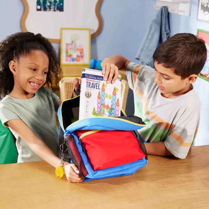 Pack Viaje deluxe (55 piezas) - MagnaTiles Micromags