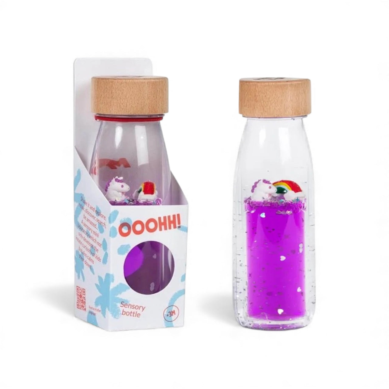 Botella sensorial - MOVE - Arcoíris mágico