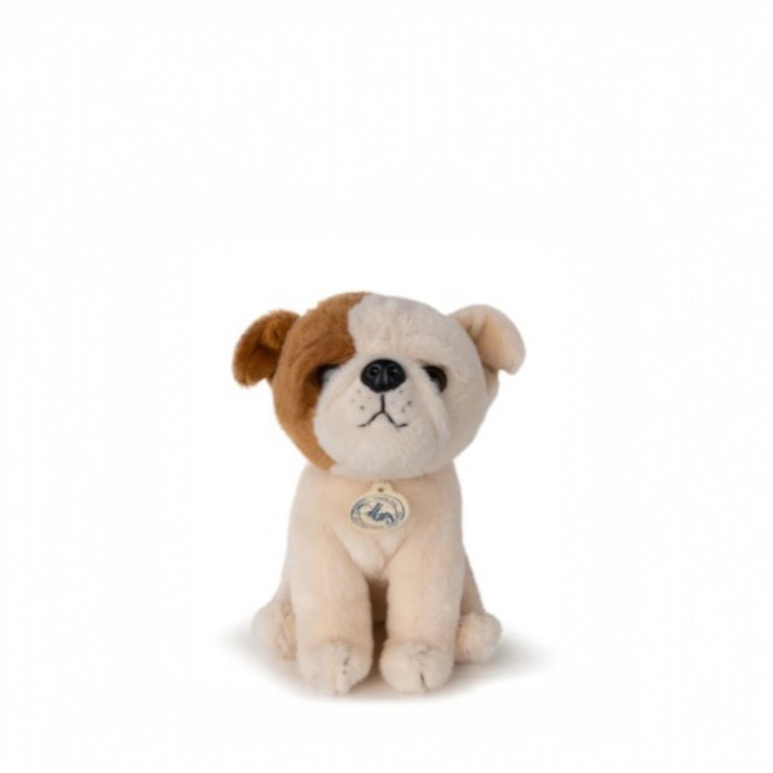 Peluche Bertha - American Bulldog en caja