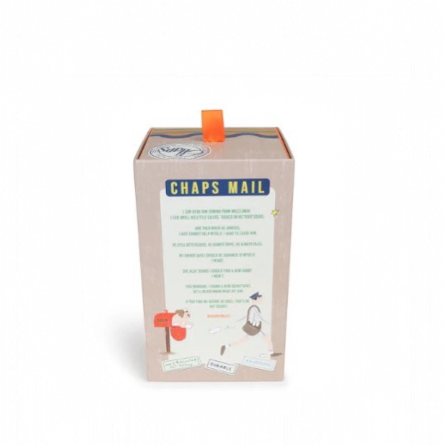 Peluche Bertha - American Bulldog en caja