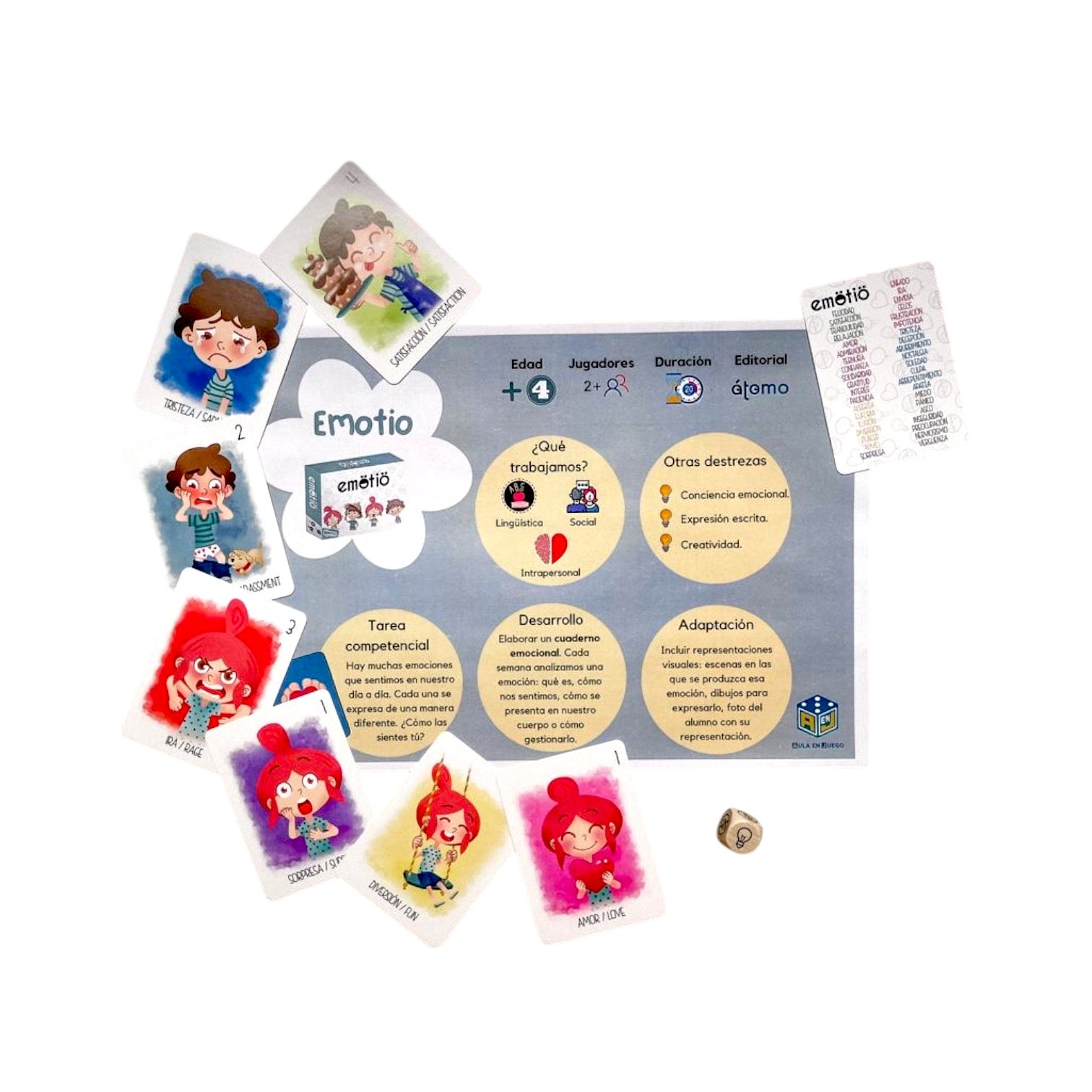Emotio - Juega y desarrolla autoestima, empatía y relaciones sociales