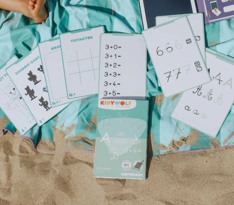 Kidydraw Mini - Pizarra de dibujo (9 modelos + extensiones)