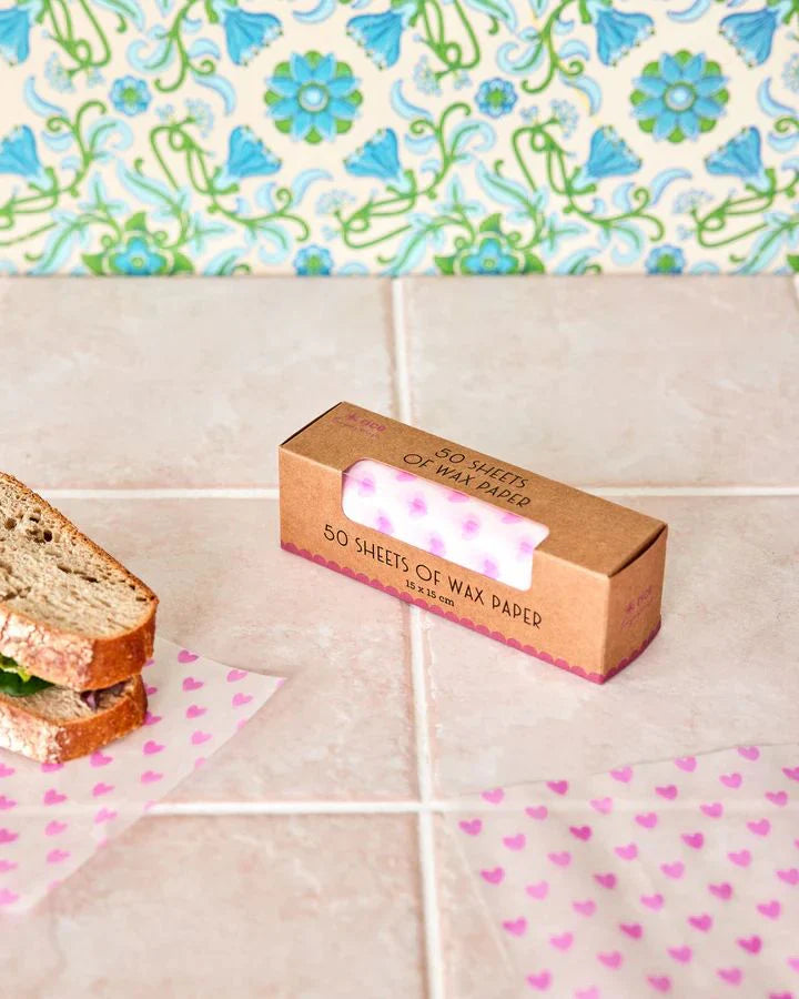 Papel de cera para envolver sandwiches