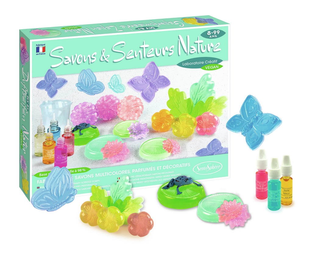 Laboratorio Jabones formas naturaleza