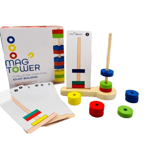 Mag Tower - Juego magnético de construcción