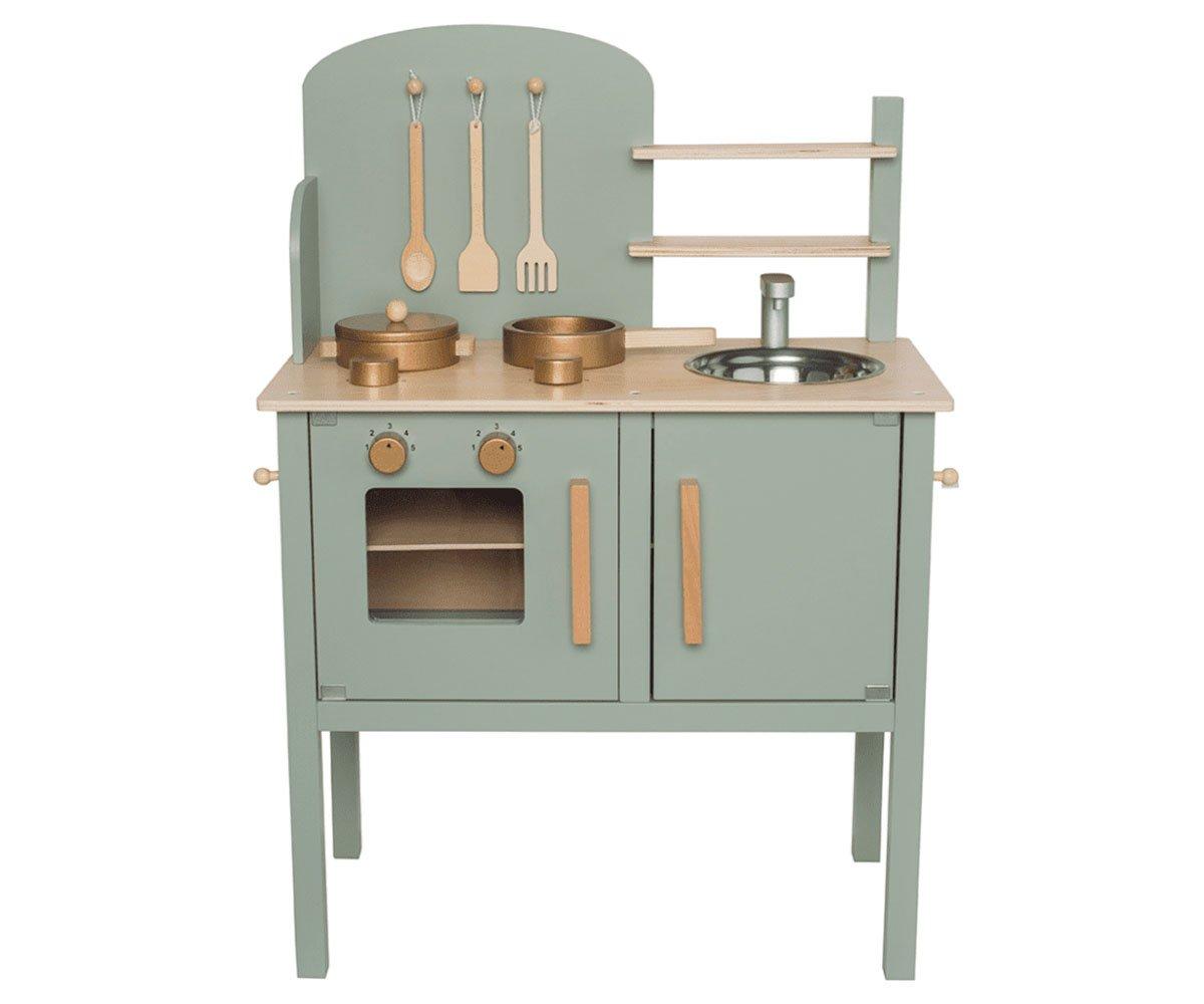 Cocinita de madera verde - EDICIÓN LIMITADA