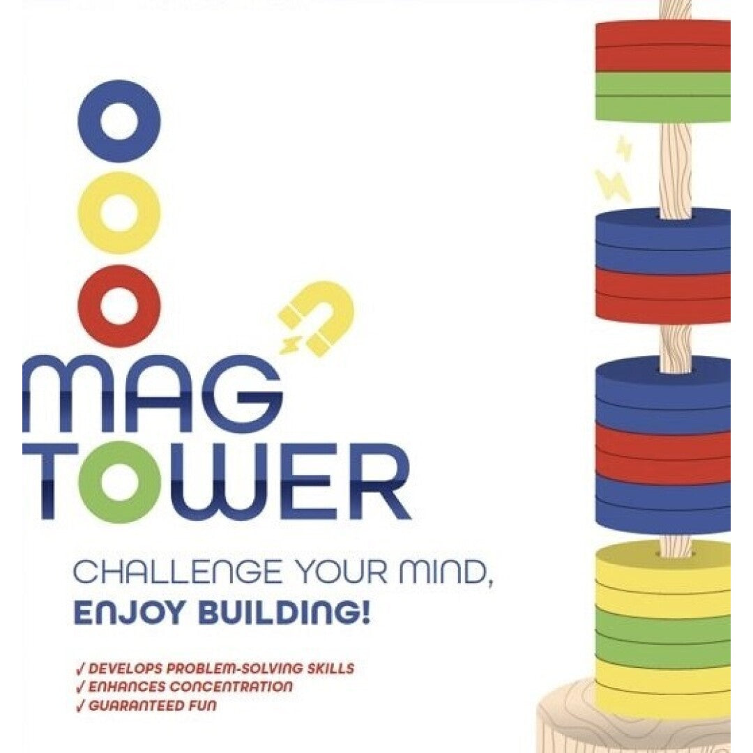Mag Tower - Juego magnético de construcción