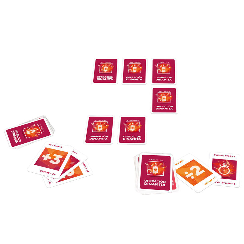 Juego de Memoria y Cálculo - Operación Dinamita