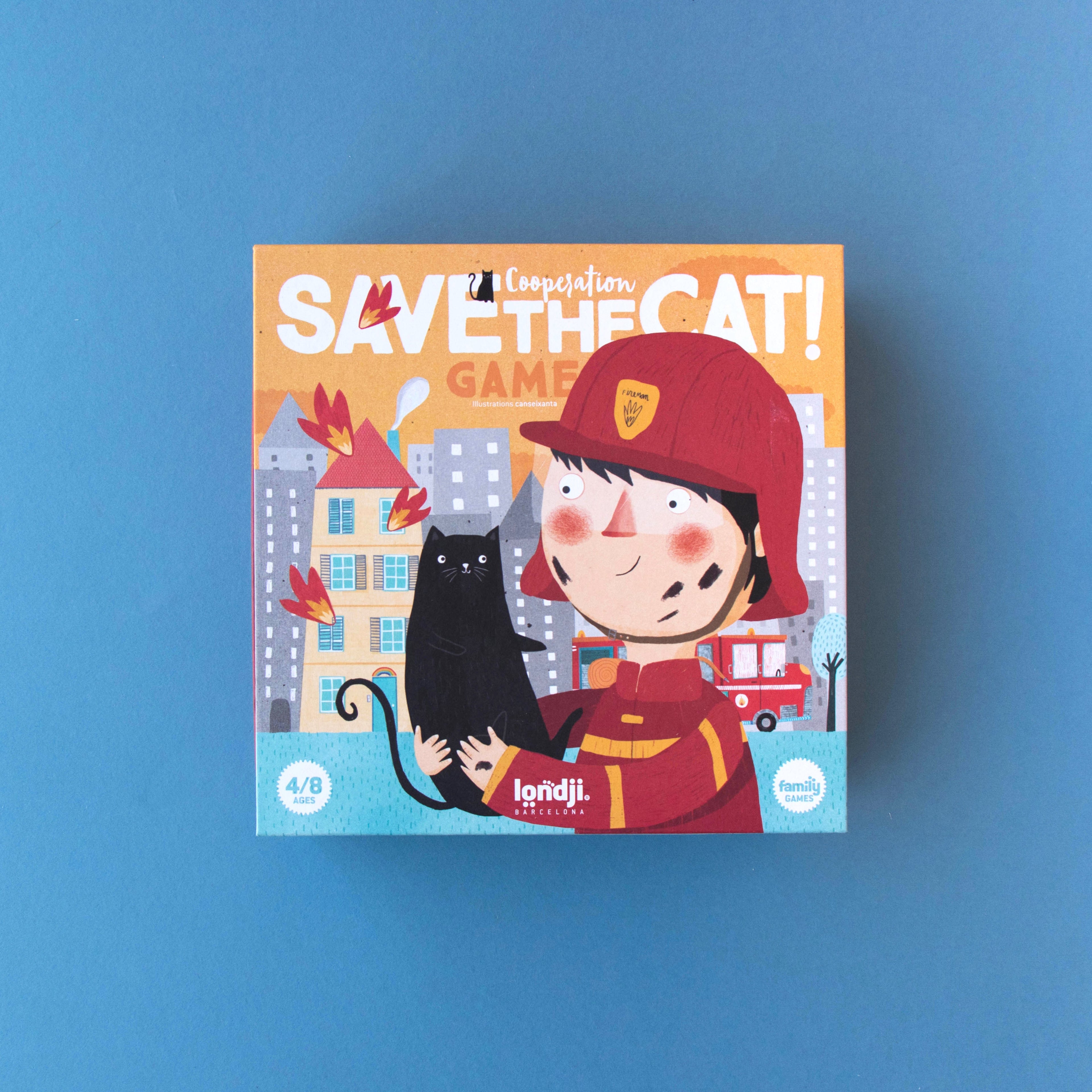 Juego cooperativo - Salva al gato