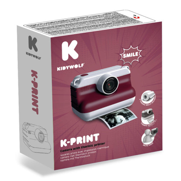 Cámara instantánea ¡SIN tinta! K-print