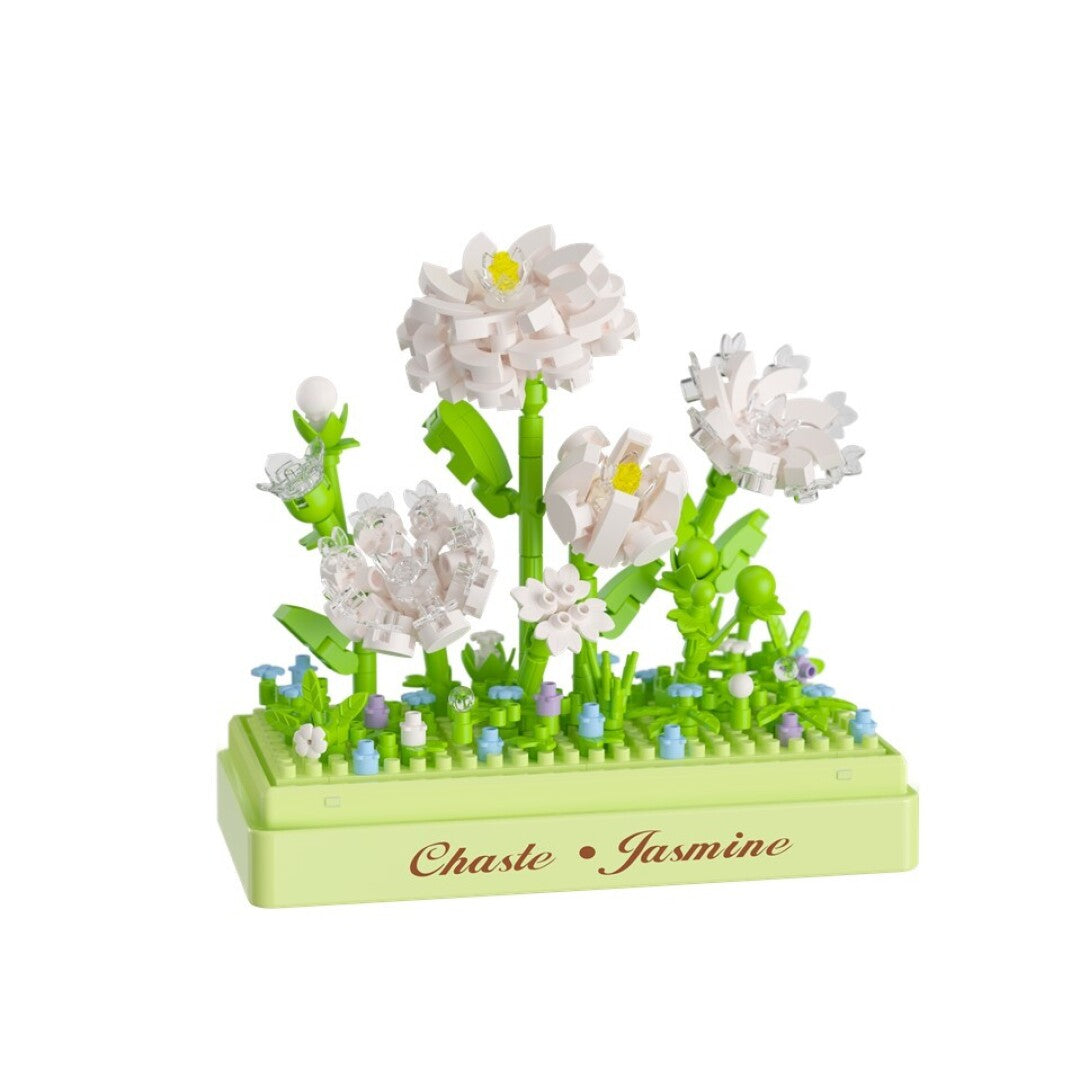 Flor fresca - Jazmín (285 piezas)