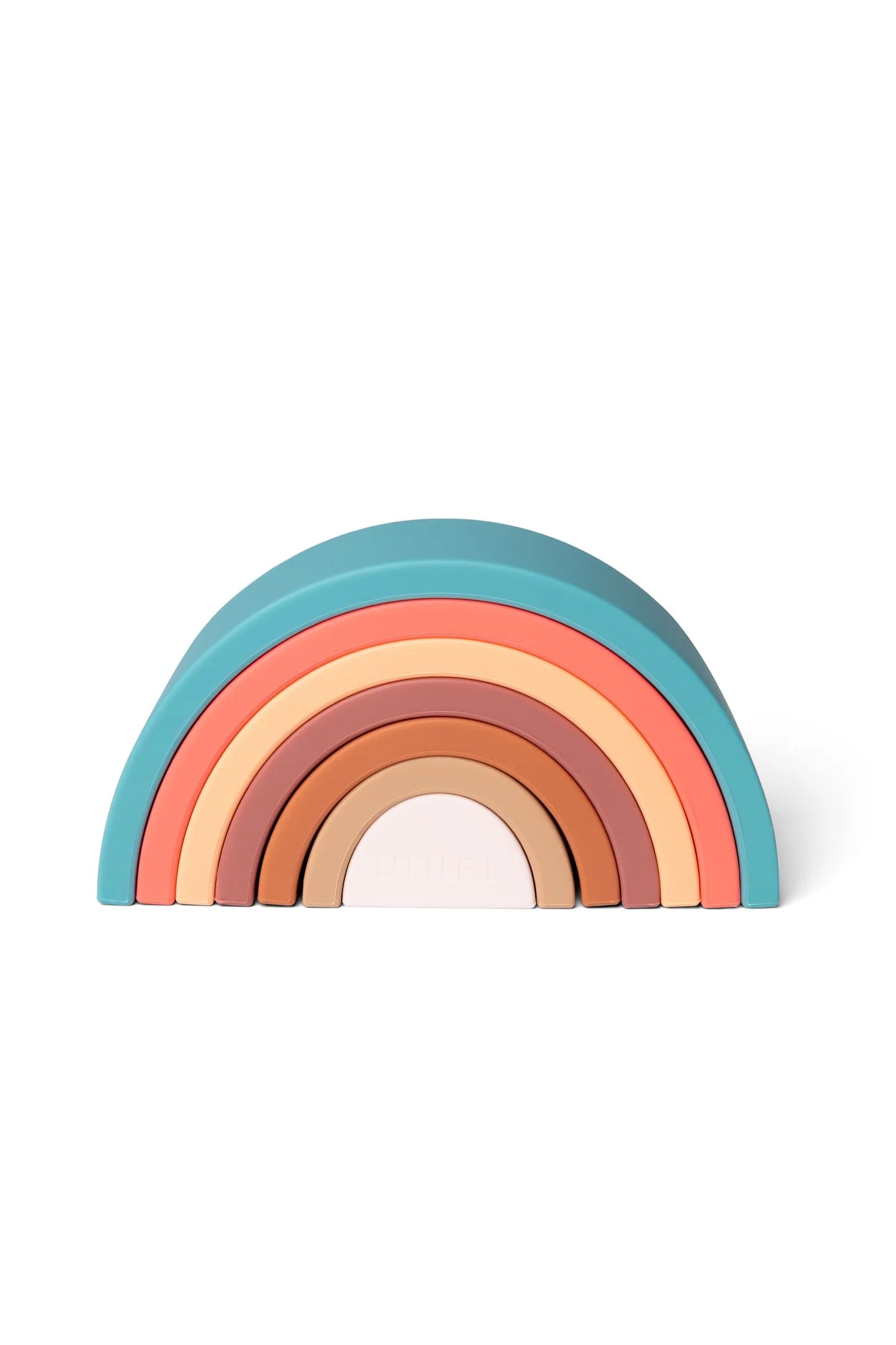 Arcoíris apilable - Silicona - Ground & green (pequeño)