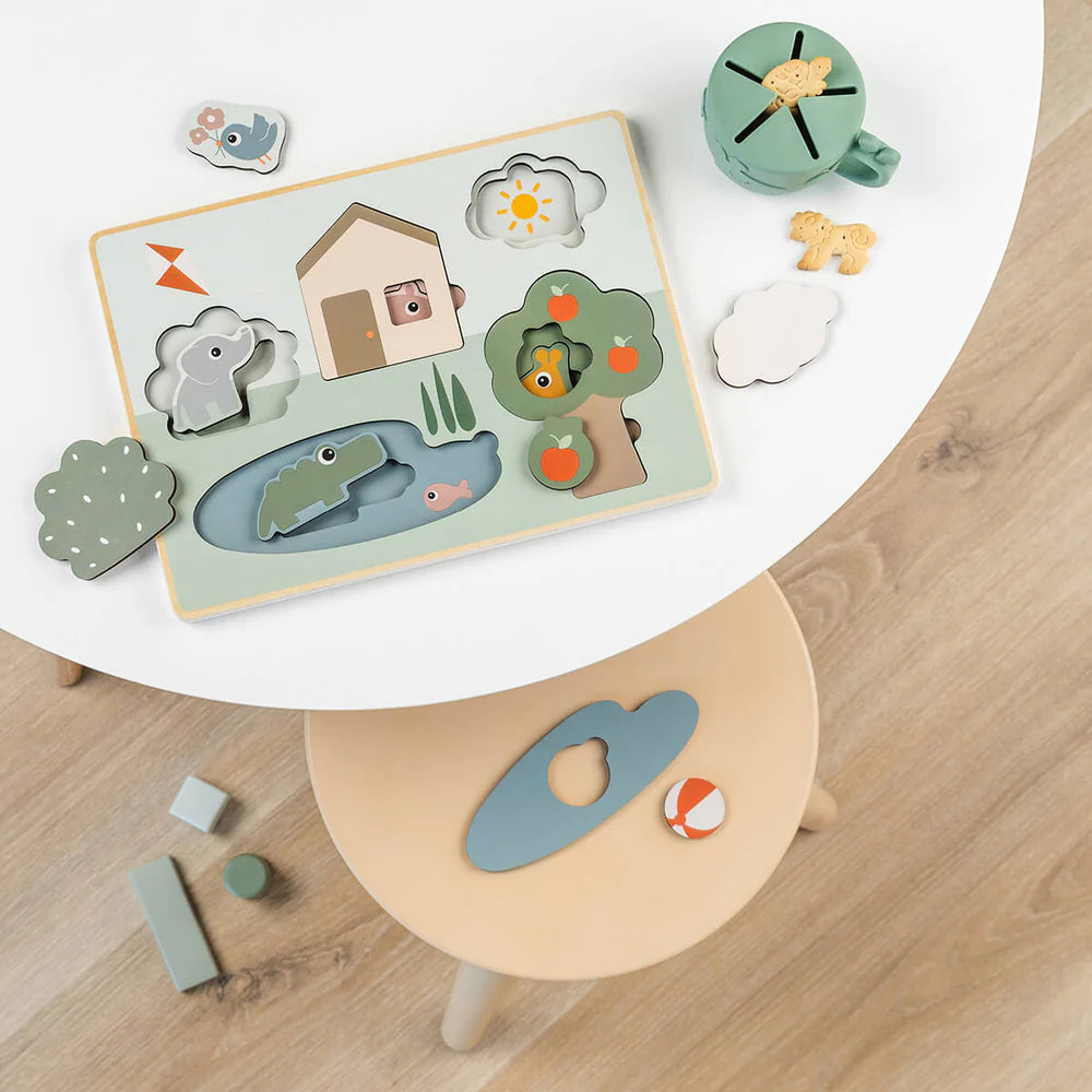 Puzzle de varias capas - Deer Friends