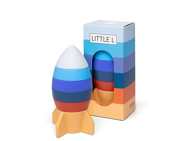 Apilable de silicona - Cohete