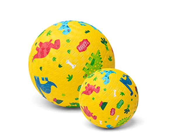 Pelota de goma - Dinos Amarillo