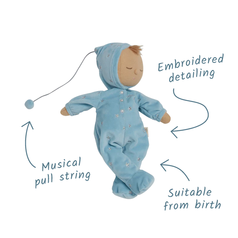 Peluche bebé dormilón CON MÚSICA - Lullaby Dozy Dinkums - Leo