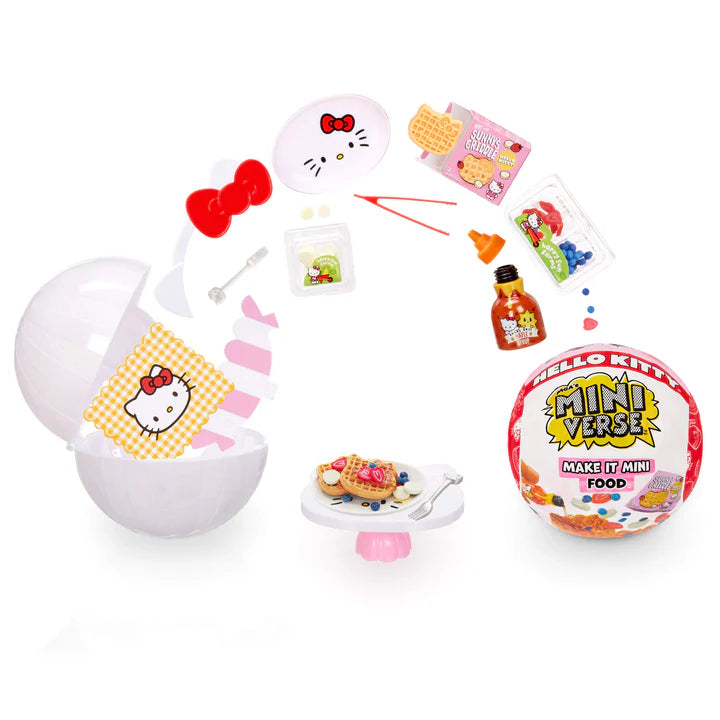 Crea tu Miniverse - Mini food serie 1 - Hello Kitty