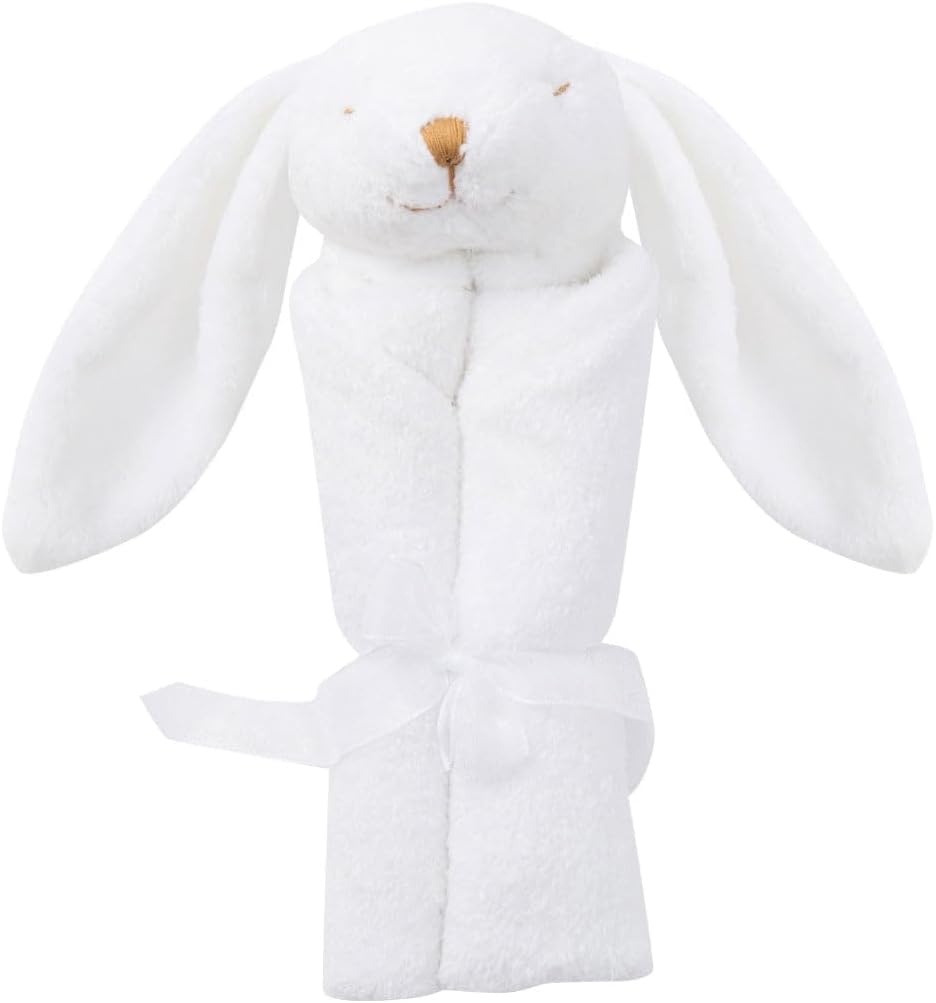 Mantita de apego - Conejo blanco