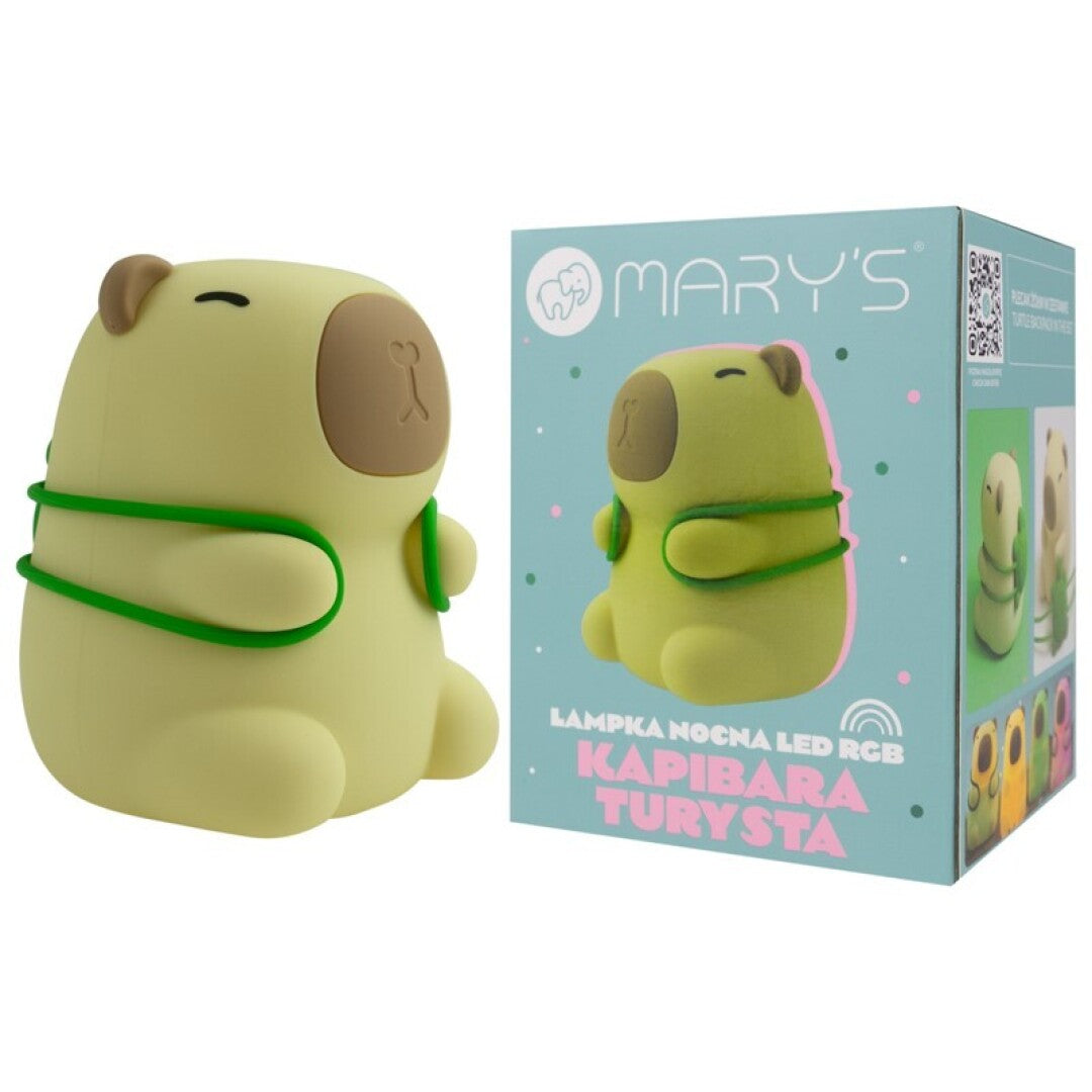 Lámpara de noche LED - Capybara turista