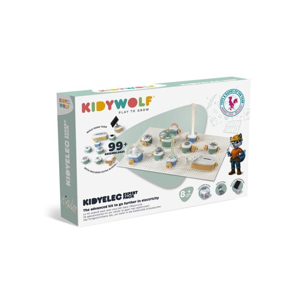 Kit circuitos eléctricos - Avanzado (18 piezas)