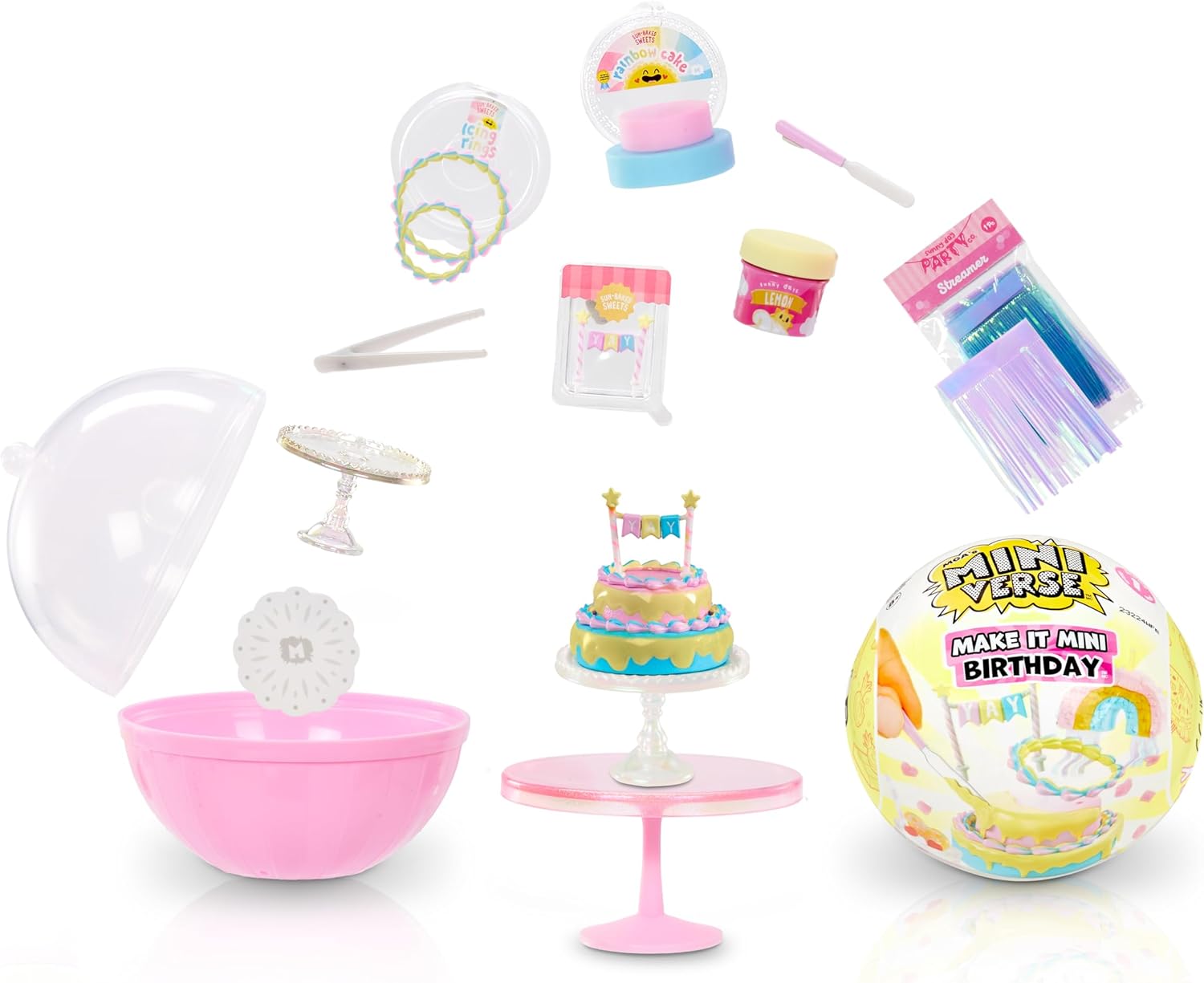 Crea tu Miniverse - Mini comida cumpleaños Serie 1 (sorpresa)