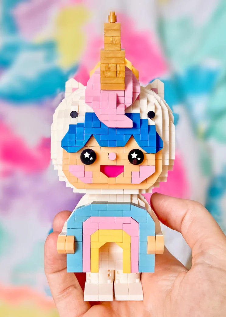 Mini Bricks - Unicornio Rainbow (1046 pcs)