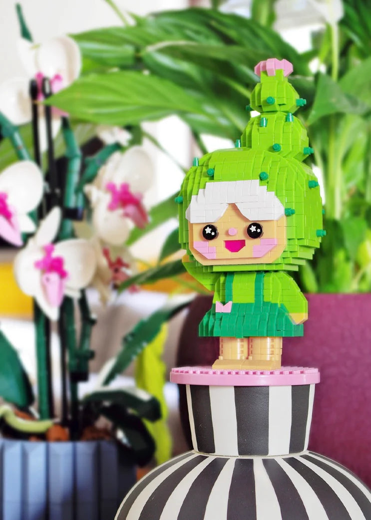 Mini Bricks - You Grow Girl - Cactus (897 pcs)