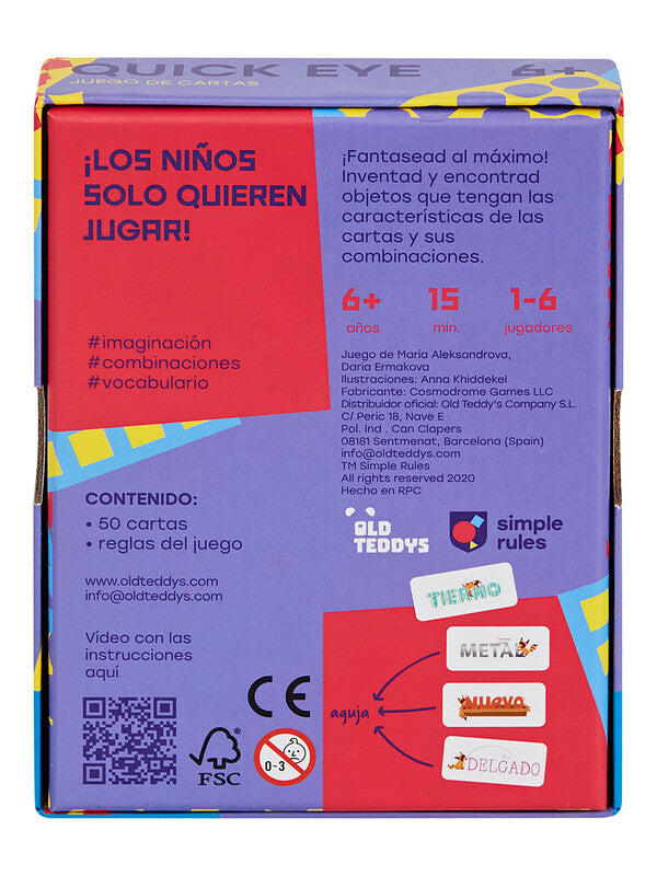 Quick Eye - Juego de cartas