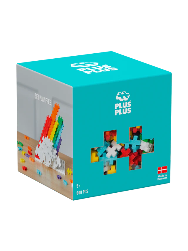Plus Plus - Tamaño Mini - Cubo (600 piezas)