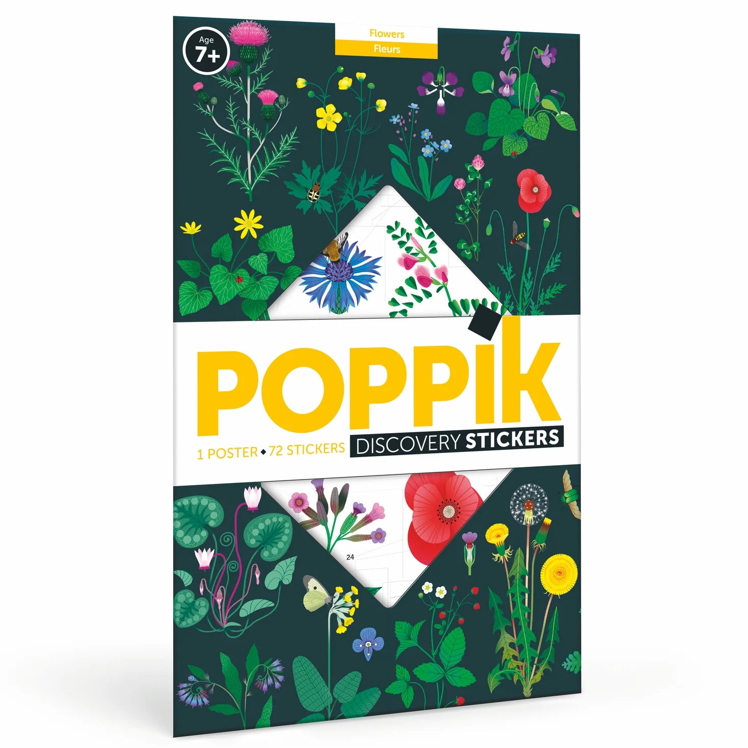 Poster XXL + 72 pegatinas - Botanica