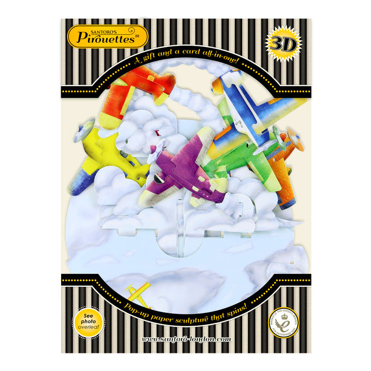 Tarjeta Piruetas 3D (varios modelos)