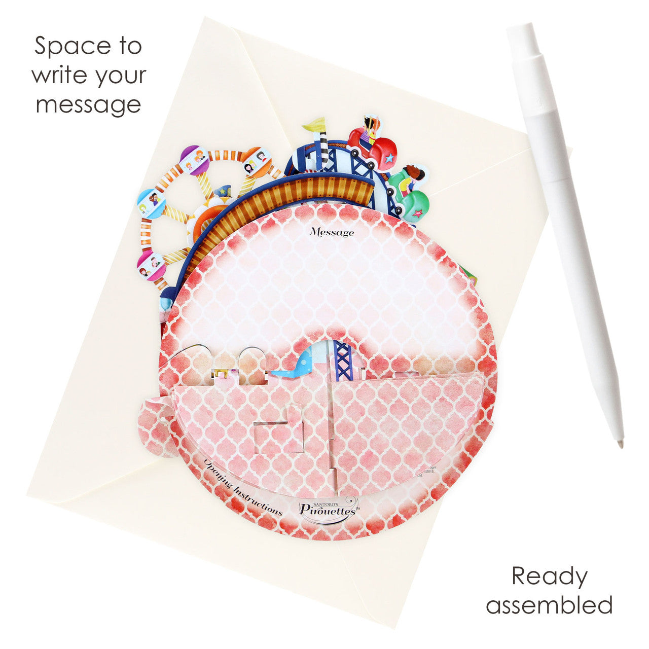 Tarjeta Piruetas 3D (varios modelos)