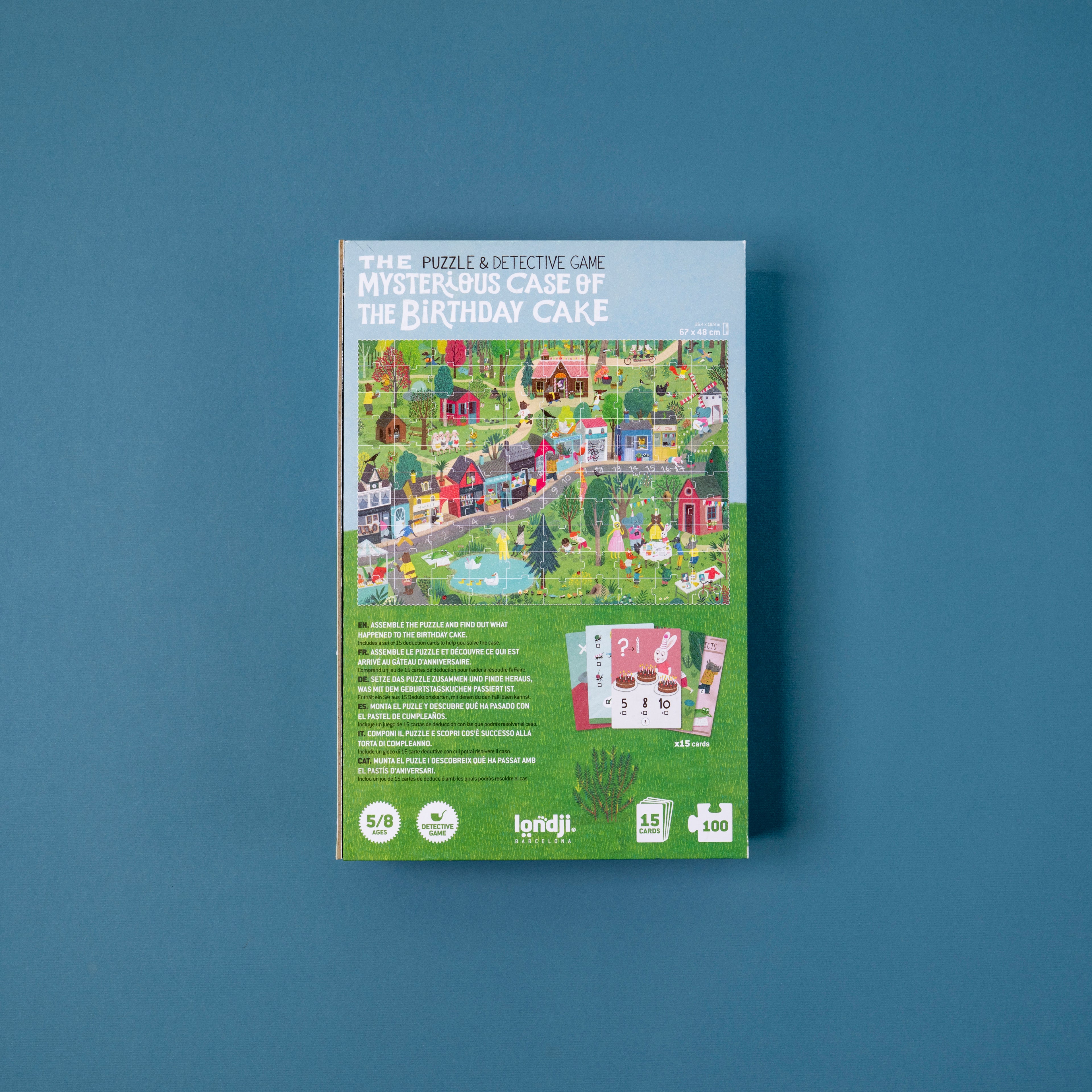 Puzzle - El misterioso caso de la tarta de cumpleaños