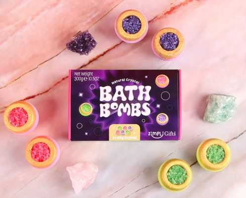 Bombas baño con cristales de sal (Pack 6)