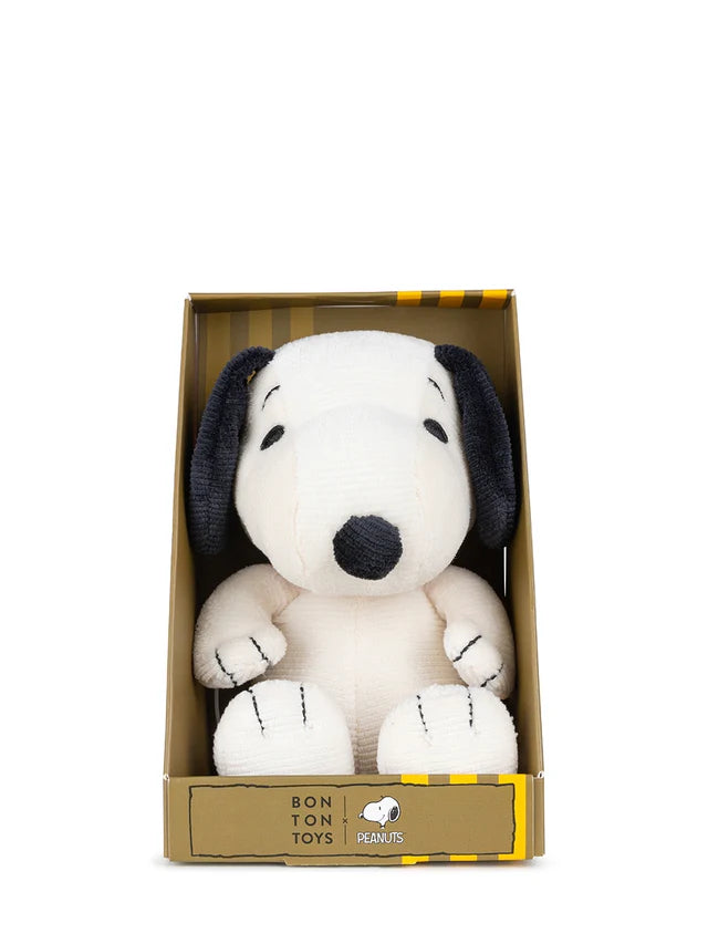 Peluche - Snoopy de pana en caja regalo