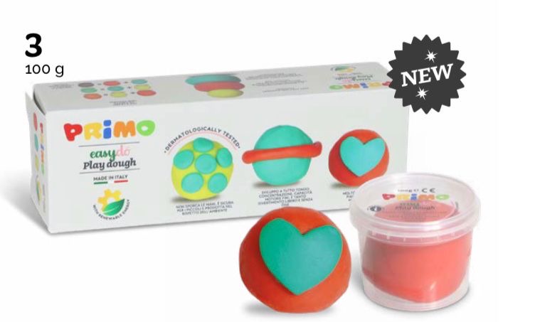 Pasta para moldear - Set 3 colores básicos