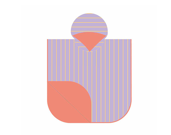 Poncho Microfibra Lavander