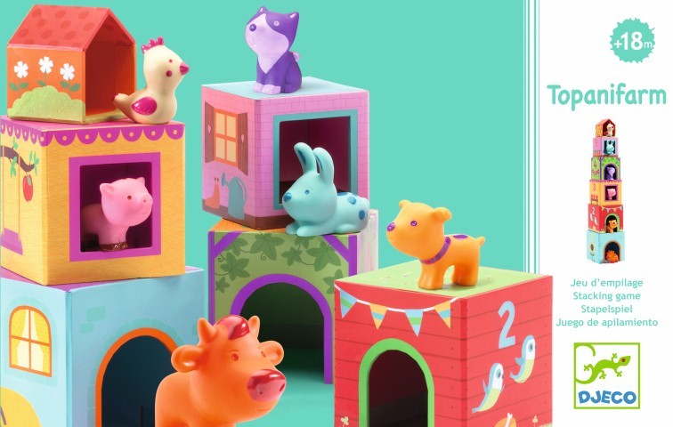 Juego de apilar - Animales